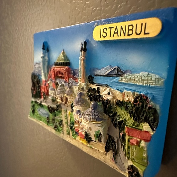 Istanbul Ceramic Fridge Magnet - Picture 3 of 5